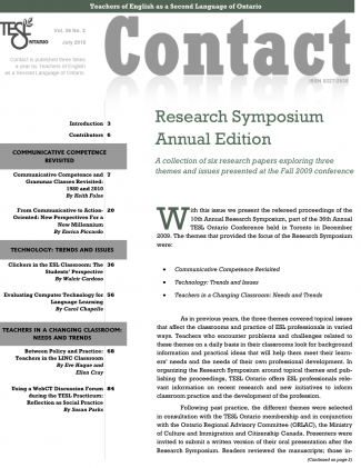 Research Symposium 2010