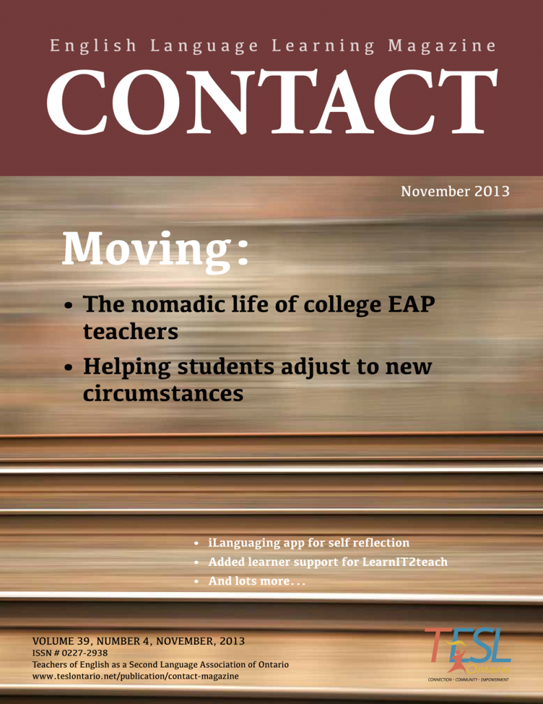Contact Fall 2013 Issue PDF