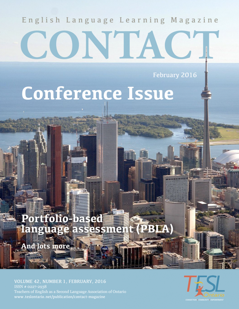 Contact Spring 2016 Issue Cover